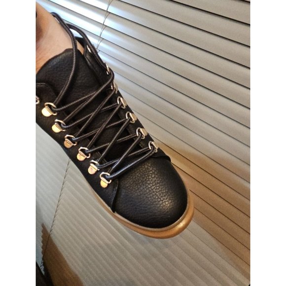 NWOT Size 4 casual Black Ankle Boots RRP 32£, Never Worn, non-slip crepe sole - Picture 7 of 11